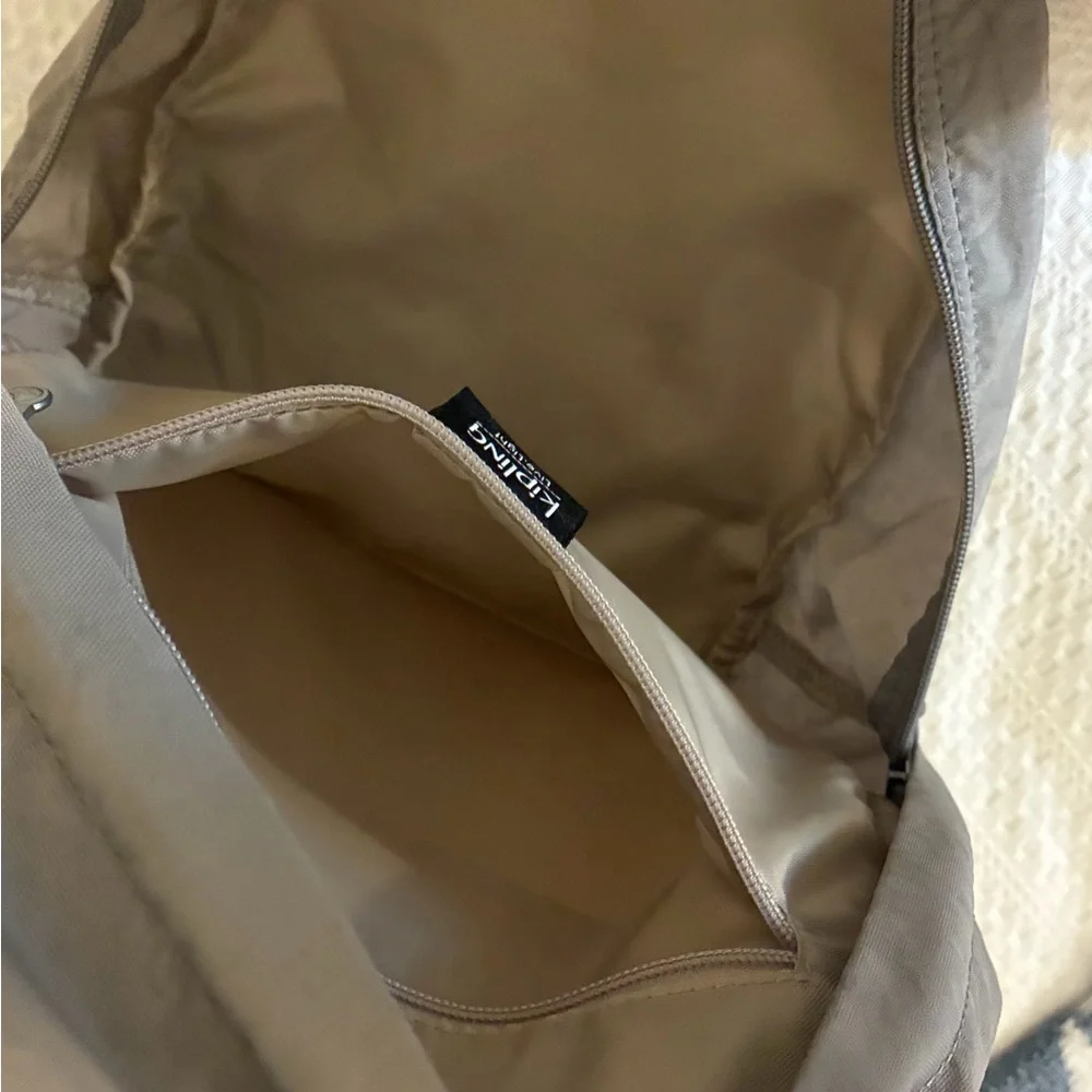 Gray Live Light Kipling Backpack